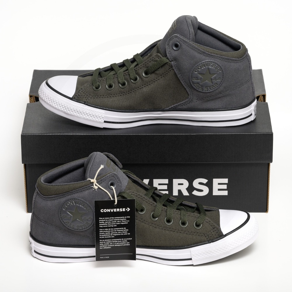Converse Chuck Taylor All Star CTAS High Street Suede Men's Sz 8.5 Canvas Shoes